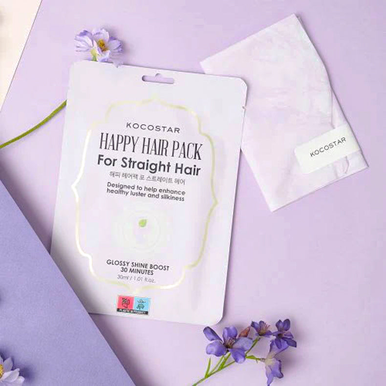 Happy Hair Pack Straight Hair Kocostar | Moshi Moshi Mart
