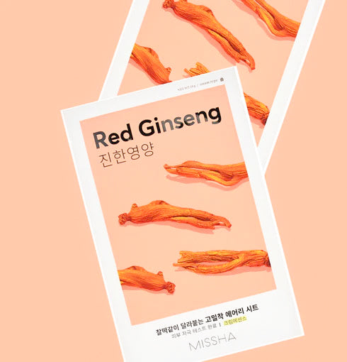 Red Ginseng Face Mask Missha | Moshi Moshi Mart