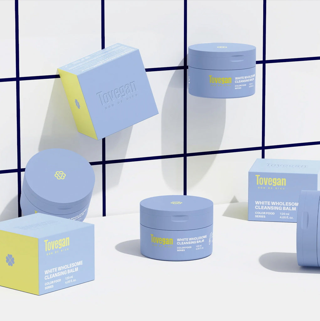White Wholesome Cleansing Balm Tovegan | Moshi Moshi Mart