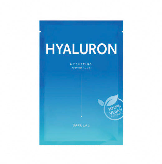 Front packaging of Barulab Clean Vegan Hyaluron Mask Sheet