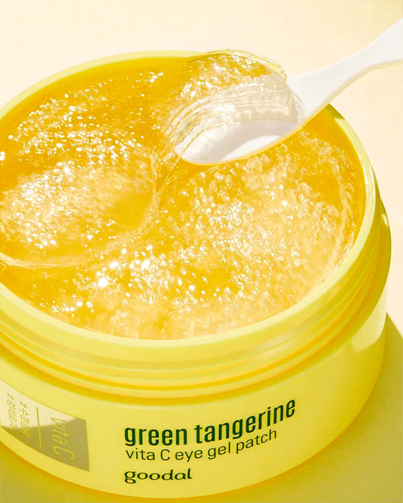 Green Tangerine Vita C Eye Gel Patch Goodal | Moshi Moshi Mart