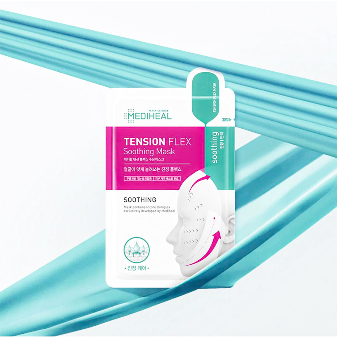 Tension Flex Soothing Mask Mediheal | Moshi Moshi Mart