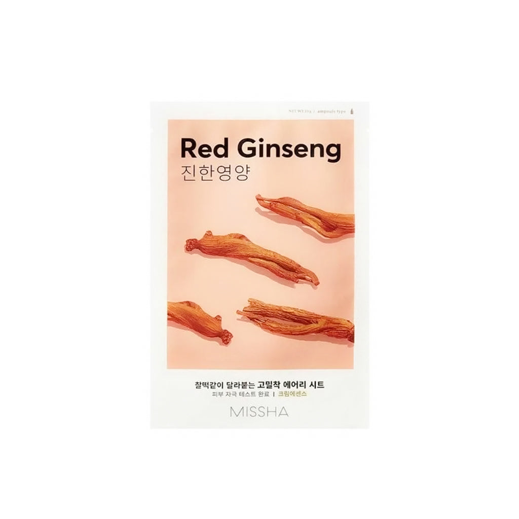 Red Ginseng Face Mask Missha | Moshi Moshi Mart