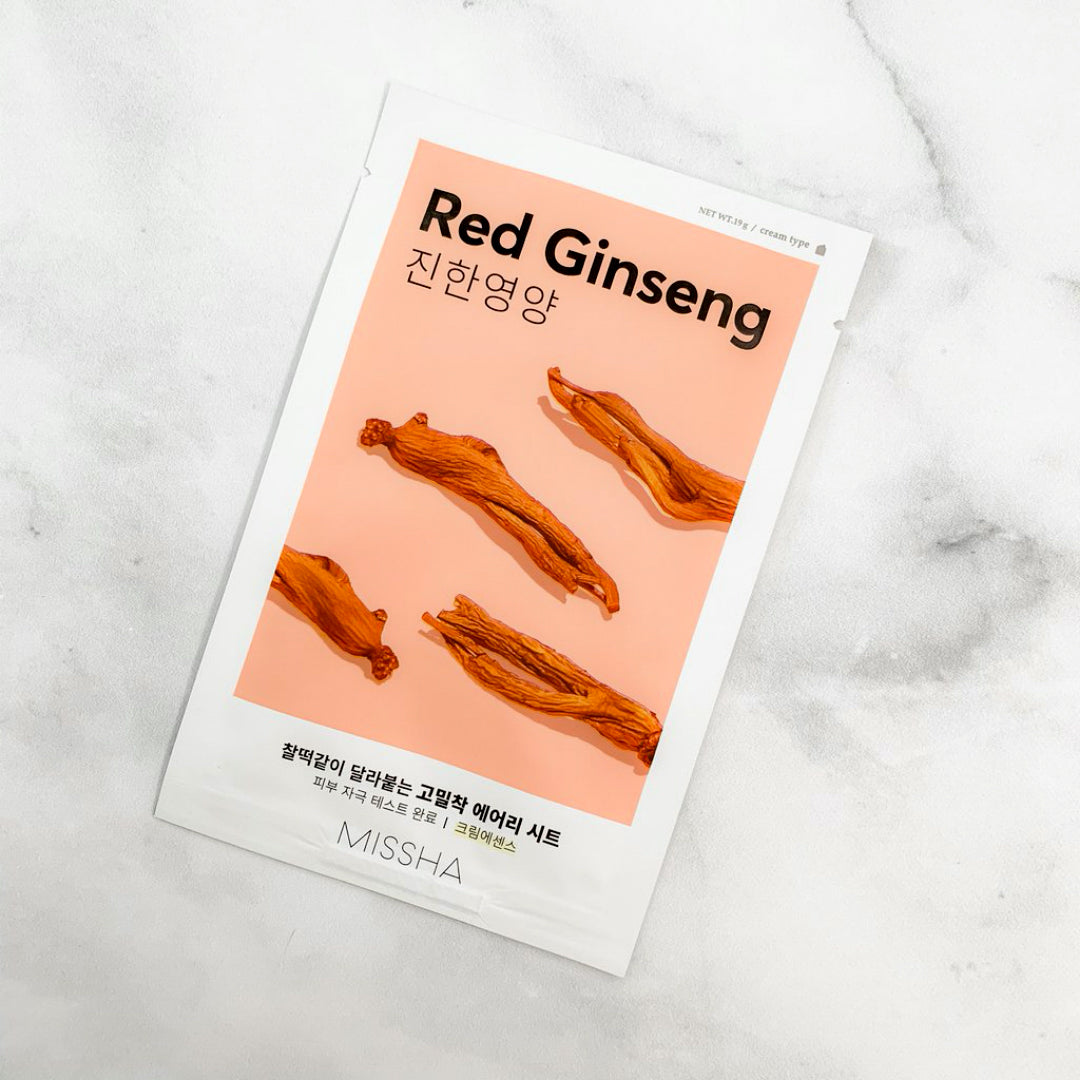 Red Ginseng Face Mask Missha | Moshi Moshi Mart