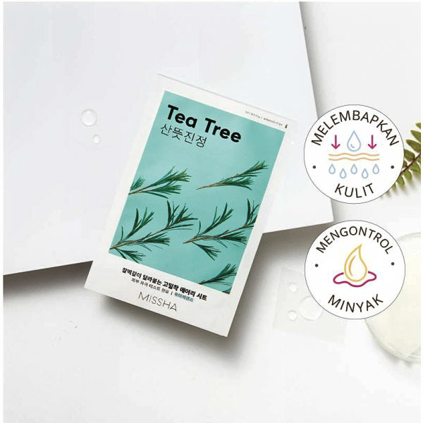 Tea Tree Face Mask Missha | Moshi Moshi Mart