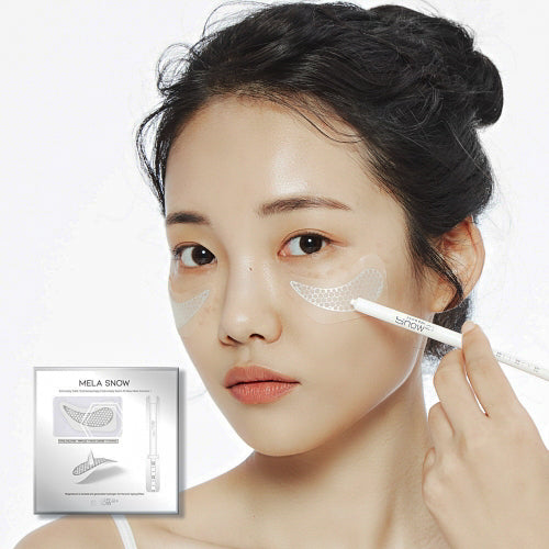 MelaSnow Microneedle Patch Ampoule Eyemask Snow2 | Moshi Moshi Mart