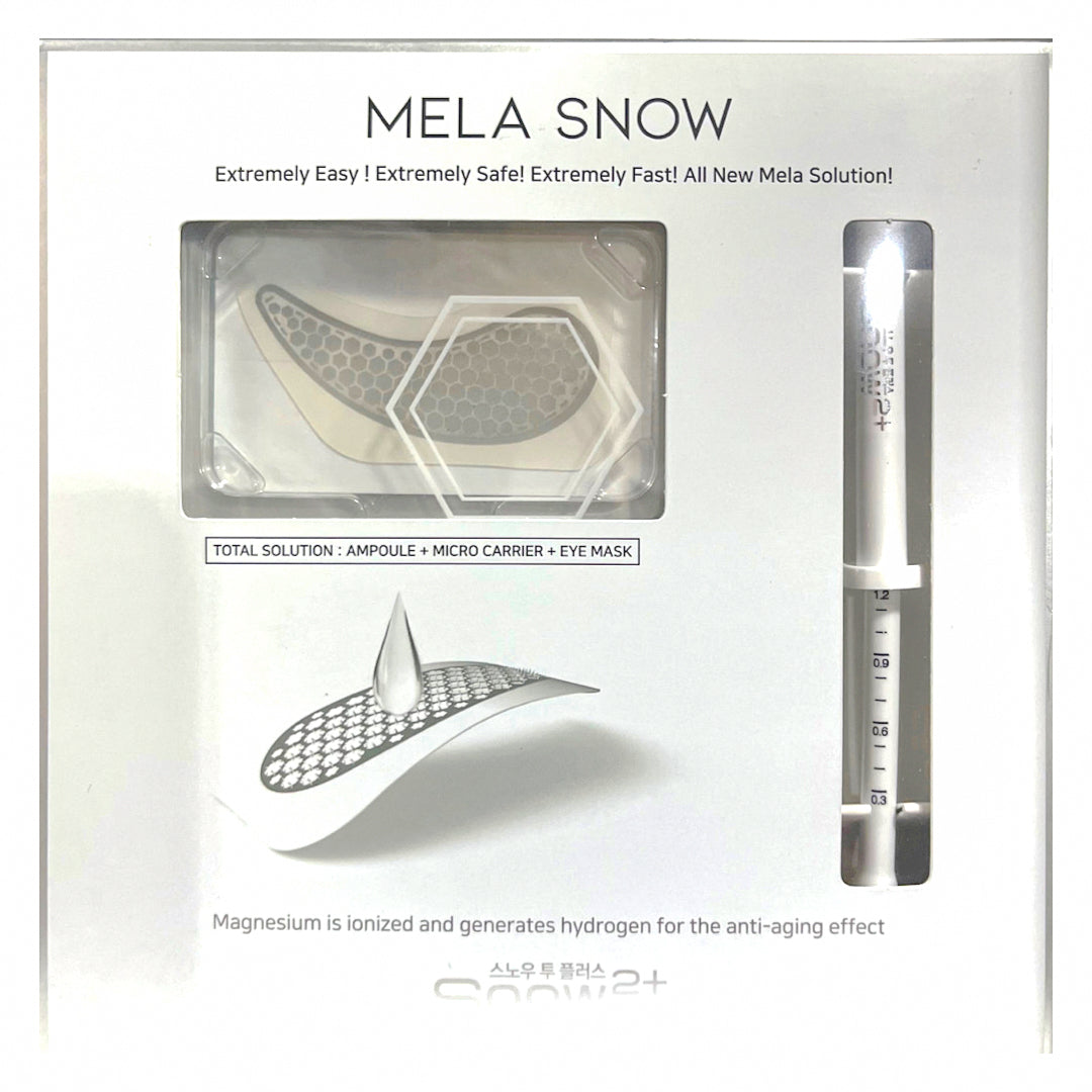 MelaSnow Microneedle Patch Ampoule Eyemask Snow2 | Moshi Moshi Mart