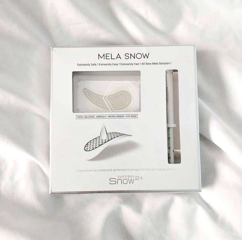 MelaSnow Microneedle Patch Ampoule Eyemask Snow2 | Moshi Moshi Mart