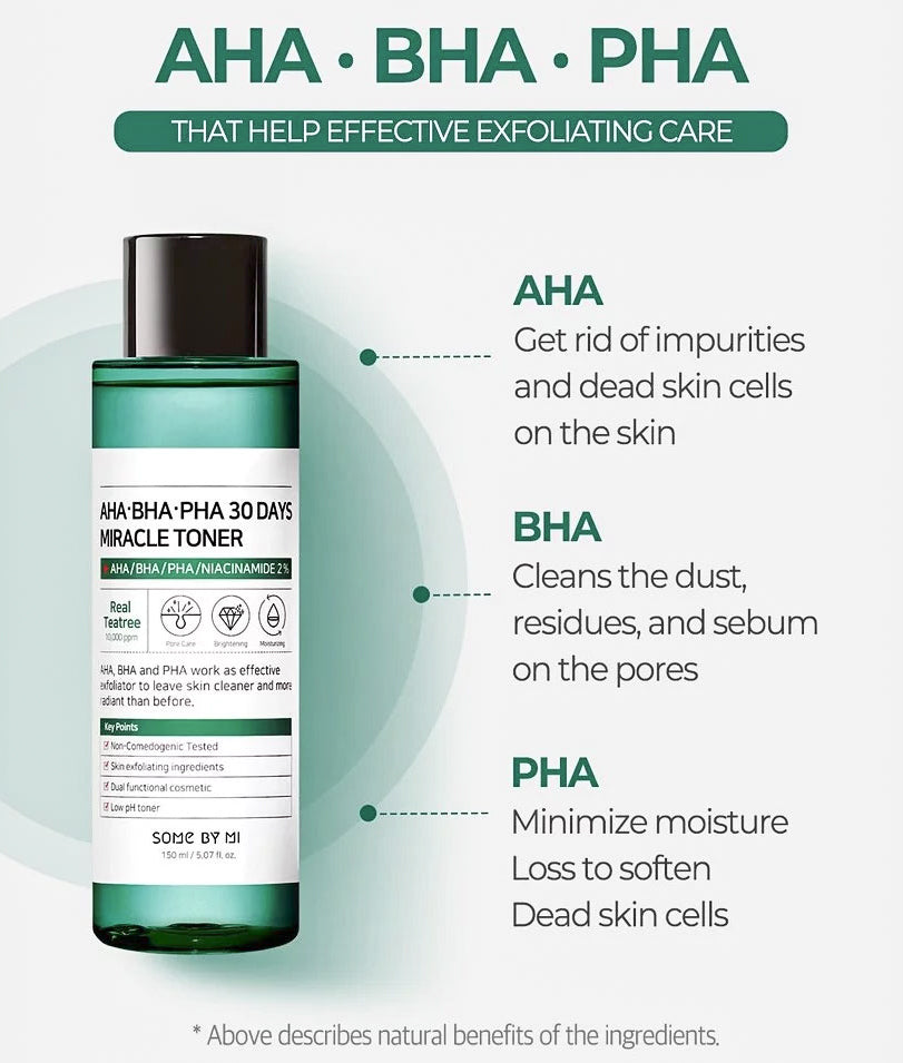 Aha•Bha•Pha 30 days Miracle Toner Some By Mi | Moshi Moshi Mart