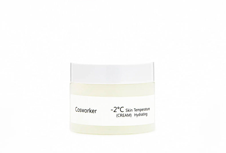 Cosworker -2°C Skin Temperature Hydrating Cream uit de verpakking.